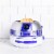 Uncanny Brands Star Wars R2-D2 Deluxe Toaster - Lights-Up and Makes Sounds Like Artoo Perspective: top