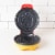 Uncanny Brands Marvel Iron Man Waffle Maker -Shellhead's Helmet on Your Waffles- Waffle Iron Perspective: top