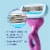 Schick Hydro Silk 5-Blade Razor + 2 Refills for Women Moisturizing with Shea Butter Perspective: top