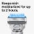 Schick Hydro Dry Skin 5-Blade Razor for Men + 3 Refills with Comfort Coating + Two Hour Moisturizing Perspective: top