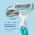 Schick Hydro Silk Sensitive Care Disposable Razors Perspective: top