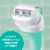 Schick Intuition Sensitive Care 4-Blade Razor + 2 Refills for Women with Natural Aloe Perspective: top