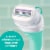 Schick Intuition Sensitive Care 4-Blade Razor Refills for Women with Natural Aloe Perspective: top