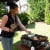 Razor Griddle GGT2130M 25 Inch Portable 2 Burner LP Propane Gas Grill, Steel Perspective: top