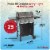 Grill Boss GBC1932M 3 Burner Gas Grill with Top Cover and Side Shelves, Black Perspective: top