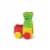 Toys by People® - Go Go Blocks™ - Go Go Movers 6 pc Magnetic Blocks Perspective: top