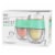True Fabrications Host Freeze Cooling Wine Cup - Mint Perspective: top