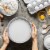 9  x 3  Round Aluminum Cake Pan by Last Confection Perspective: top