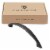 Solid Curved Oil Rubbed Bronze 5 Hole Centers Cabinet Pulls - 10 Pk Perspective: top