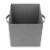 (Set of 6) Collapsible Fabric Cubes, 11 Storage Bins - Gray Perspective: top