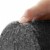 24 High-Density Foam Roller for Exercise Massage Recovery - Black Perspective: top