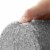 24 High-Density Foam Roller for Exercise Massage Recovery - Gray Perspective: top