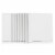 Stretched Canvas for Painting - Primed White Art Canvases 12 x 12  8pk Perspective: top