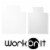 36 x 48 Office Desk Chair Mat with Lip for Hardwood Floors, Clear Perspective: top
