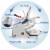 Ice Crusher Shaver Machine, Stainless Steel Blades for Snow Cones Perspective: top
