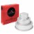 3-Piece Cake Pan Set, 4 , 6 , 8 Round Aluminum Pans - 2 Deep Perspective: top