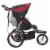 Baby Trend Lightweight Expedition Double Jogger Stroller, Centennial | DJ96181 Perspective: top