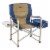 Kamp-Rite Outdoor Camp Folding Directors Chair with Side Table & Cooler (3 Pack) Perspective: top