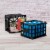 Sterilite 16929006 Plastic Storage Box Crate, Black (12 Pack) Perspective: top
