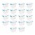 Sterilite Large 20 Qt Home Storage Container Tote with Latching Lids, (18 Pack) Perspective: top