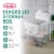 Sterilite 1914 Single 48 Quart Hinged Lid Storage Box Tote Container (18 Pack) Perspective: top