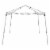 Caravan Canopy V Series 2 10'x10' Entry Level Angled Leg Instant Canopy (2 Pack) Perspective: top