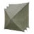 Clam Quick Set Screen Hub Green Fabric Wind & Sun Panels Accessory Only (6 Pack) Perspective: top