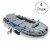 Intex Excursion 5 Person Inflatable Rafting and Fishing Boat w/ 2 Oars (4 Pack) Perspective: top