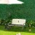 2-Person Outdoor Glider Bench Double Rocking Chair for Patio Garden Porch Beige Perspective: top