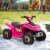 6V Kids Electric Ride on Car ATV Toy Forward Reverse for 3-5 Years Old Pink Perspective: top