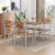 Multi-Section Outside or Inside Seating Bench with Tabletop Smooth Surface Perspective: top