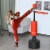 Boxing Punch Bag Stand with Rotating Flexible Arm, Speed Ball, Waterable Base Perspective: top
