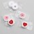 Big Dot of Happiness Conversation Hearts Valentine's Day Round Candy Sticker Favors - 108 Ct Perspective: top