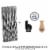 Big Dot of Happiness My Dad is Rad Paper Straw Decor Father's Day Party Striped Straws 24 Ct Perspective: top