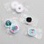 Big Dot of Happiness 50's Sock Hop 1950s Rock N Roll Round Candy Sticker Favors - 108 Ct Perspective: top