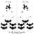 Big Dot of Happiness Hanging Scary Squad - Witch, Bats & Ghosts Outdoor Halloween Decor 10 Pc Perspective: top