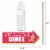 Big Dot of Happiness Funny Holly Jolly Penguin - Holiday & Christmas Photo Booth Props 10 Pc Perspective: top