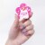 Scented Nail Glitz Llama - 20 Scented 3D Press on Nails, Matching Ring, 40+ Nail Stickers Perspective: top