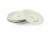 Disney The Little Mermaid Scallop Porcelain 7" Salad / Dessert Plate | Set of 4 Perspective: top