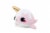 Glitter Galaxy 6-Inch Ice Cream Cone Horn Pink Narwhal Collectible Plush Perspective: top