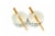 Gudetama 2 Pack 4 inch Ceramic Bowl & Chopstick Set Perspective: top