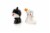 Nightmare Before Christmas Scary Teddy & Zero Ceramic Salt & Pepper Shakers Perspective: top