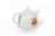 Harry Potter Hogwarts Mini Porcelain Teapot 5oz Perspective: top