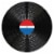 PopSockets - PopGrip Luxe - Backspin Aluminum 45 RPM Perspective: top