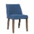 Space Savers Medium Brown Nido Chair - Blue  (RTA)-Set of 2 Perspective: top