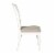 Summer House White Slat Back Side Chair (RTA)-Set of 2 Perspective: top