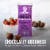 Sugar Free 55% Cacao Chocolate Bar with Cocoa Nibs Perspective: top