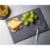 Slate Cheese Board, Charcuterie Boards (6 x 0.1 x 8.75 In, 6 Pieces ) Perspective: top