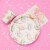 Donut Party Supplies, Paper Plates, Napkins, Cups and Plastic Cutlery (Serves 24, 144 Pieces) Perspective: top