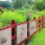 Blank Burlap Garden Flag, Rustic Outdoor Yard Sign (11 x 17 in, 4 pack) Perspective: top